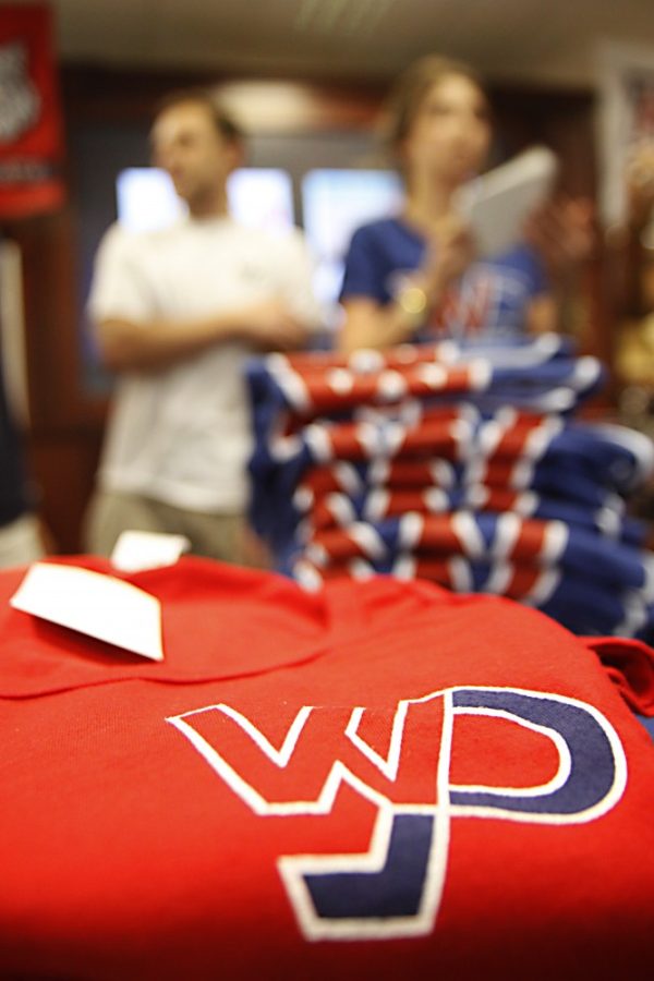 at the Willpower clothing line release at the University of Arizona Bookstore on 20 Oct. 2011.

Keith Hickman-Perfetti/ Arizona Daily Wildcat

