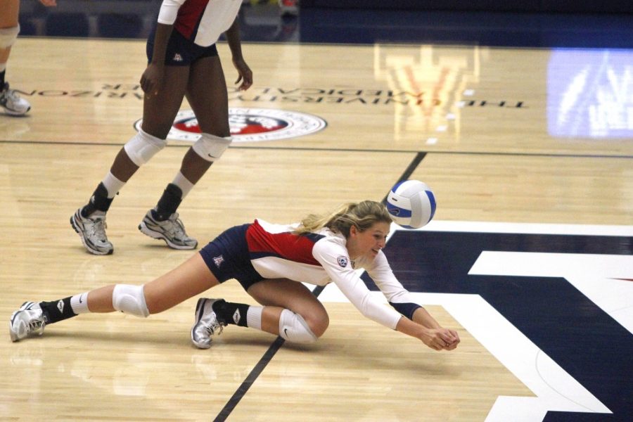 Amy Webb / Arizona Daily Wildcat

Arizona Wildcats Volleyball vs. Oregon on Sunday, Nov 6. 