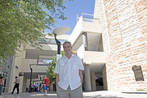 David Duffy, recently retired director of campus and facilities planning, budgeted 81 campus projects including the Manuel T. Pacheco Integrated Learning Center and the Student Union Memorial Center.