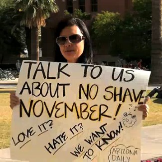 No shave November hits the UA