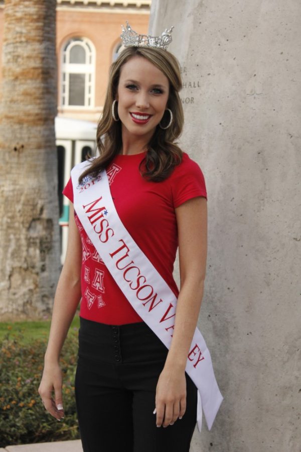 Amy Webb/ Arizona Daily Wildcat

Piper Stoeckel, a journalism senior, recently won the Tucson Valley pagent.  Stoeckel is moving onto the Miss Arizona pagent.