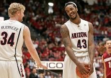 Arizona juniors Chase Budinger, Jordan Hill and Nic Wise all scored 20 or more points in the Wildcats 101-87 win over Stanford on Saturday in McKale Center - the last game of the regular season.