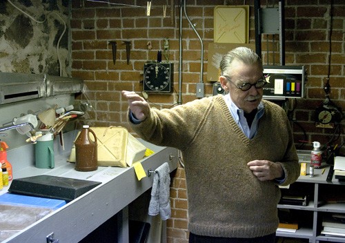 Tim Glass / Arizona Daily Wildcat

Harold Jones is in his darkroom at his home in Tucson, Ariz. Wednesday, Feb. 10, 2010.  Jones was the first director of the UA Center for Creative Photography and the vision that made the center the collection that it has become.