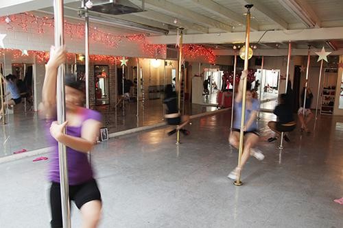 Tucson Pole Fitness, owned by Jessica McCain, encourages women to get fit in a fun and expressive way. McCain started Pole Fitness 3 years ago and has two locations in the Tucson area.