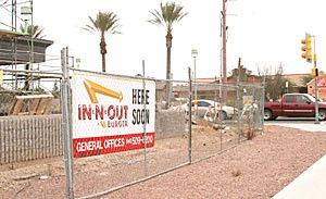 The new In-N-Out Burger is nearing completion and will soon be opening its door for the first time in Tucson. It will be located on 3711 E. Broadway Blvd next to Target in the El Con shopping center. 