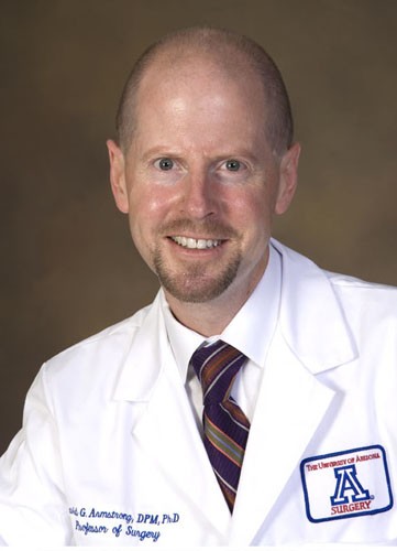 UA professor of surgery David Armstrong