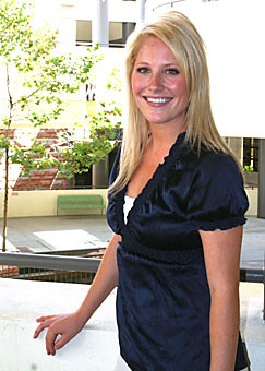 Erin Hertzog, former president of the Associated Students of the University of Arizona, will have $1,000 scholarships named after her. 