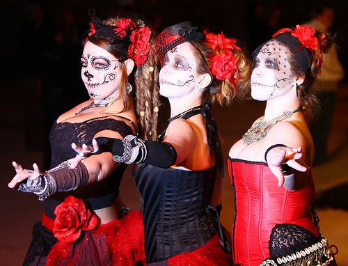 Gordon Bates / Arizona Daily Wildcat

Residents and visitors to Tucson join Many Mouths One Stomach for the 2010 All Souls Procession Sunday, Nov 7. The organizers of the event encourage everybody to participate either from the sidewalk, or to join in the body of the parade.