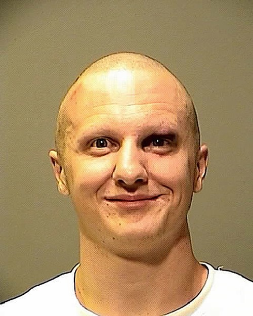 Booking mug of Jared Lee Loughner. Loughner is charged with trying to assassinate U.S. congresswoman Gabrielle Giffords in a shooting rampage that killed six people and wounded 14, Saturday January 8, 2011. (Courtesy Pima County Sheriffs Department/MCT)