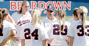Claire C. Laurence / Arizona Daily Wildcat

Softball lost to Pac-10 rival UCLA 8-3 on Sunday in Hillenbrand Memorial Stadium.
