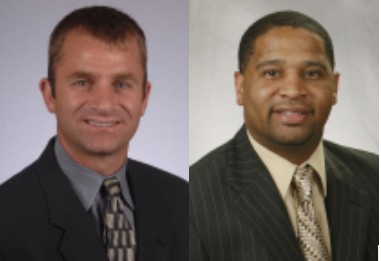 James Whitford, left, and Emanuel Richardson have been hired as UA mens basketball assistant coaches.