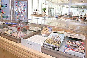 Documenting Digital Play, a visual timeline of video games from their birth to the modern day, is on display in the UA Library Special Collections building. Visitors can add additional historic events to the timeline using Post-It notes provided at the display.