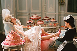 Kirsten Dunst enjoys a moment of leisure as Marie Antoinette in Sofia Coppolas controversial new film about the famously decadent French queen.