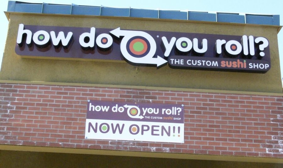 Jim ORourke / Arizona Daily Wildcat

Custom sushi restaurant How Do You Roll? opened on the UA campus at Park Ave. and Speedway Blvd. on Monday.

