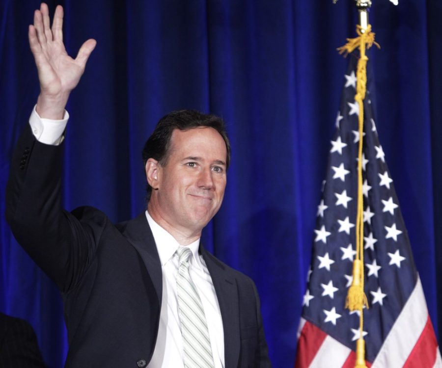 Republican+presidential+candidate+Rick+Santorum+takes+to+the+stage+at+the+Wisconsin+Faith+%26+Freedom+Presidential+Kick-Off+at+the+Country+Springs+Hotel+in+Waukesha%2C+Wisconsin%2C+Saturday%2C+March+31%2C+2012.+%28Mark+Hoffman%2FMilwaukee+Journal+Sentinel%2FMCT%29