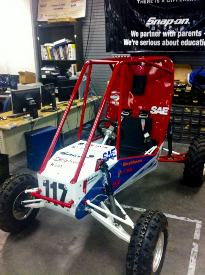 Isaac Cox/Arizona Summer Wildcat

The UA Baja Team, made up of students within the aerospace and mechanical engineering department, has built its vehicle from the ground up since it began in 2006. The team recently set a personal record by placing 12th out of 117 teams at a competition in Wisconsin.