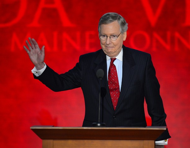 Senate+Republican+Leader+Sen.+Mitch+McConnell+%28R-KY%29+speaks+at+the+2012+Republican+National+Convention+in+the+Tampa+Bay+Times+Forum%2C+Wednesday%2C+August+29%2C+2012.+%28Harry+E.+Walker%2FMCT%29