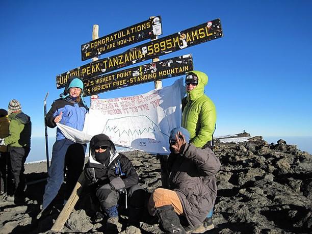 %09Volunteers+climb+Mount+Kilimanjaro+to+help+raise+money+for+Make+a+Difference%2C+a+non-profit+organization+that+operates+an+orphanage+in+Tanzania.+Two+UA+alumni+will+join+the+list+of+volunteers+to+climb+the+mountain+this+summer.+%28Photo+courtesy+of+Theresa+Grant%29