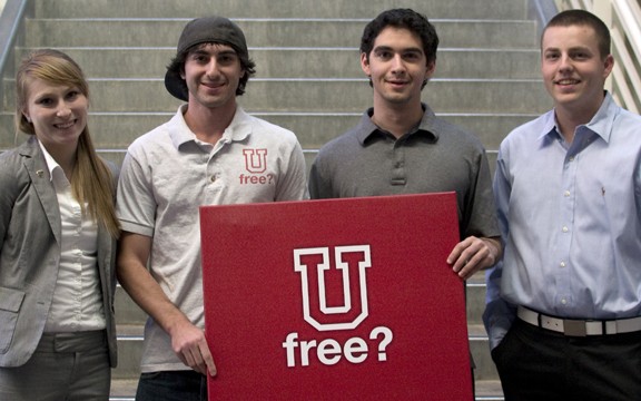 Turki Allugman/  Arizona Daily Wildcat

Ufree mobile application created by Stephen Ost and other students to help knowing who is free to meet up a certain time.