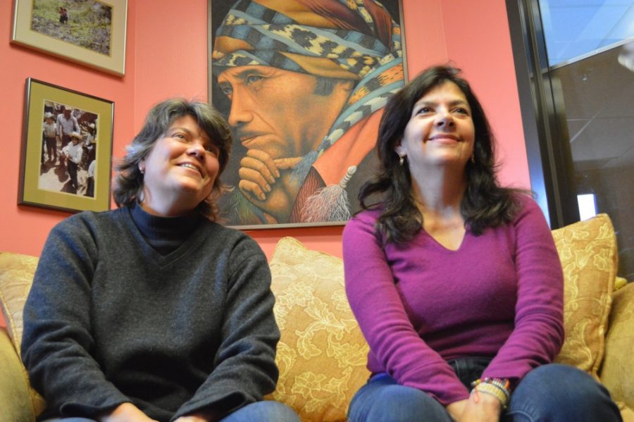 Mylo Erickson /  Arizona Daily Wildcat

The Cuba study abroad professors Dereka Rushbrook (left) and Marcela V