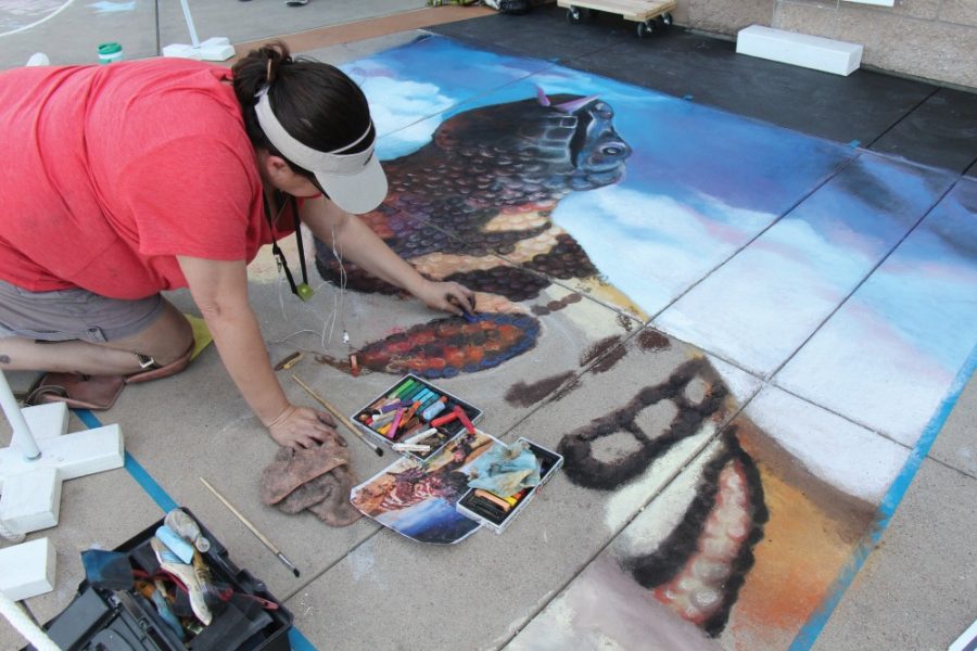 Tucsons Chalk Art Festival brightens up Park Place Mall