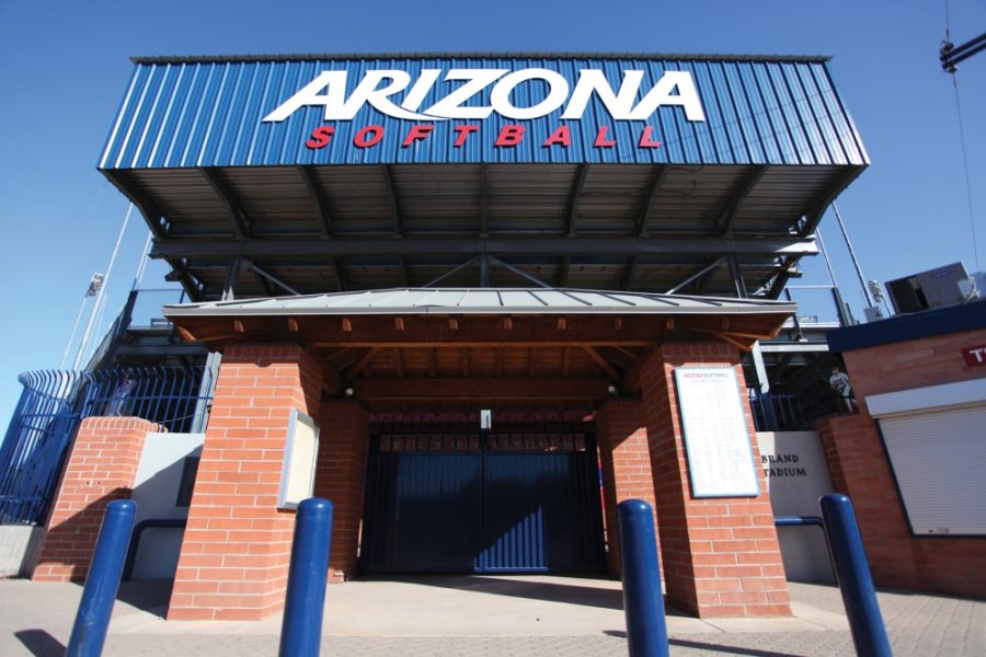 Carl+Miller+%2F+Arizona+Daily+Wildcat%0A%0AThe+Rita+Hillenbrand+Memorial+Stadium+celebrates+its+20th+anniversary+today.+At+the+start+of+the+2013+season%2C+Arizona+Softball+held+a+563-62+record+in+the+facility.++