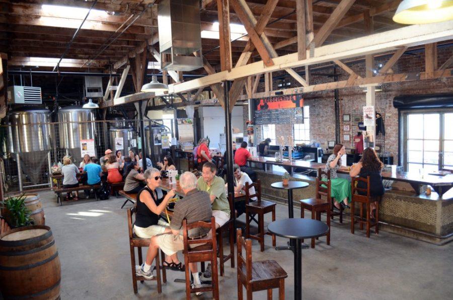 Grace Pierson / The Daily Wildcat

Borderlands Brewing Co. in downtown offers a hip and urban place to grab a drink with friends.