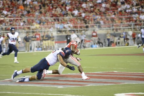 The UA football team defeated UNLV 58-13 for the second game of the season on Saturday, Sept. 7, 2013