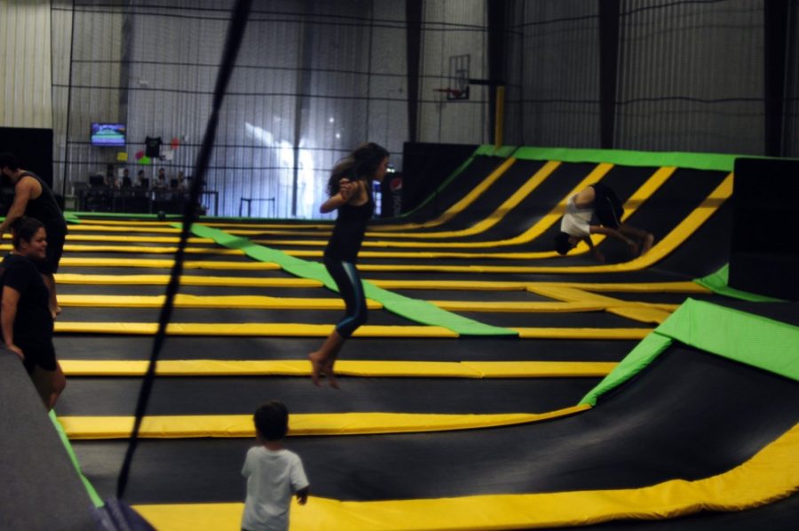 Tyler Baker / The Daily Wildcat

Get Air is a new trampoline park in Tucson. It includes many trampolines, a few foam pits and even a basketball hoop.