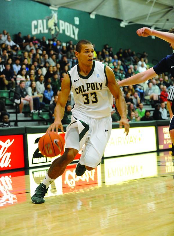 Cal Poly Men's Basketball versus Northern Colorado. The Mustangs would win 64-53. Nov. 15, 2012. Ian Billings/Mustang Daily