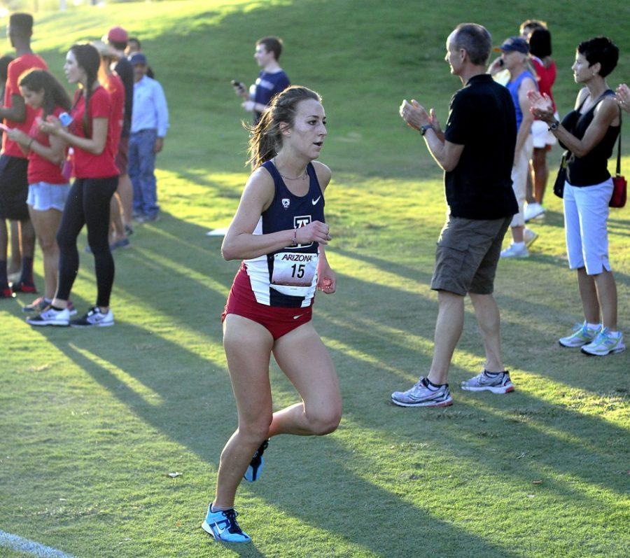 Tyler Baker / The Daily Wildcat

Nicci Corbin runs in the Dave Murray Invitational on Spet. 20 in Tucson.  
