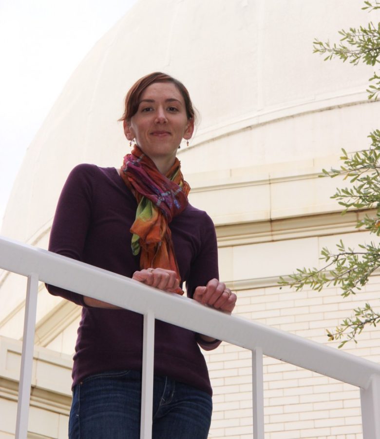Mark Armao / The Daily Wildcat

Vanessa Bailey, a graduate student in the Department of Astronomy, is the first author of a recently published paper on the discovery of a strange planet orbiting a sun like star 300 light-years away.
