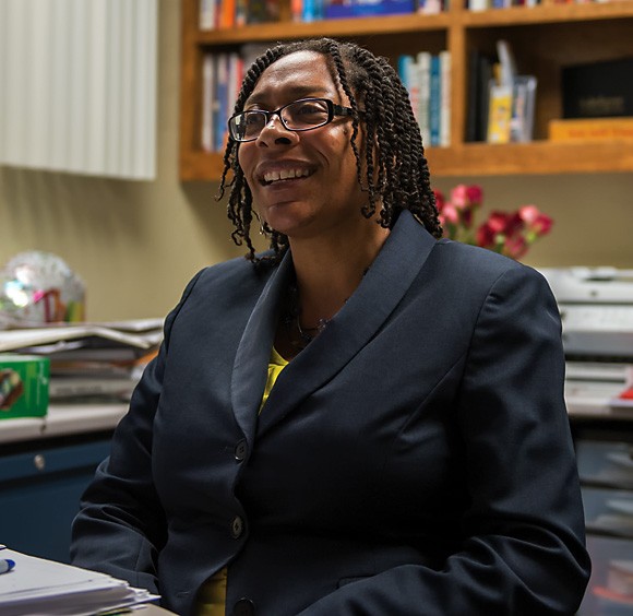 Carlos Herrera/The Daily Wildcat


Dean of Students Kendal Washington White says shes is looking forward to serving in her new leadership role with the university. White assumed the role of Assistant Vice President for Student Affairs and Dean of Students earlier in February.