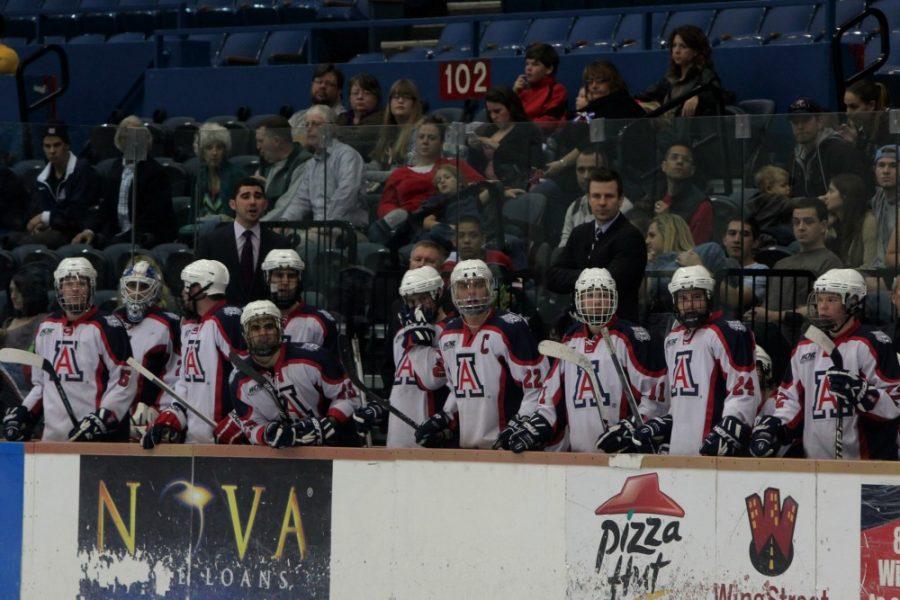 Cecilia Alvarez/ The Daily Wildcat

It was announced on Monday that Wildcat Hockey will play in the 2014 ACHA Men