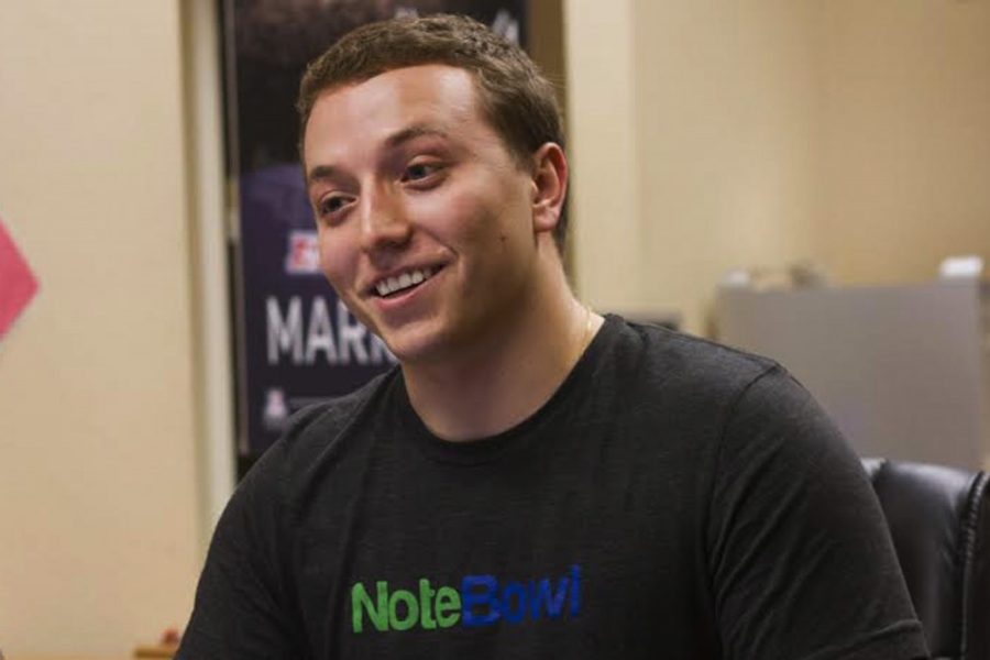 Andrew Chaifetz is the CEO and founder of NoteBowl, an upcoming desktop and mobile phone application that acts as an automatic planner system in conjunction with D2L, organizing homework, quizzes and tests. Chaifetz said the websites pilot program is expected to launch this summer.