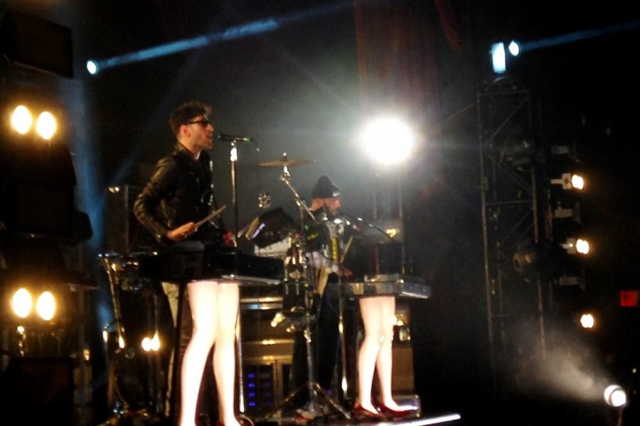 Courtesy of McKenzie Storey

Chromeo, an electric punk duo, performed at The Marquee on Saturday night in Tempe, Ariz. 