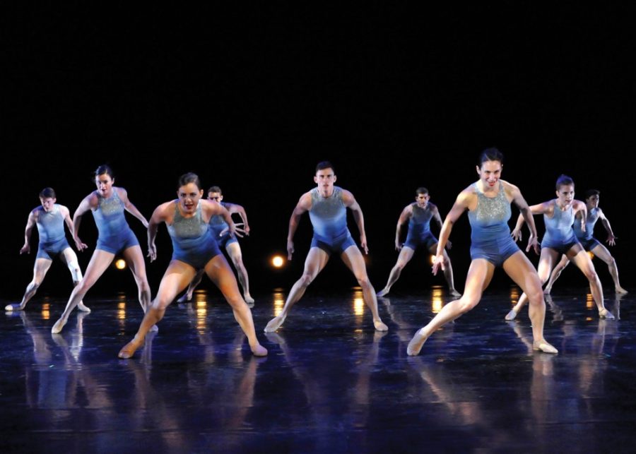 	Courtesy of Ed Flores

	Members of the UA Dance Ensemble perform a piece entitled ʺEvolution of a Dreamʺ  at the Stevie Eller Dance Theatre earlier in 2014. ʺEvolution of a Dreamʺ is one of the pieces that will be performed at the Jazz in AZ program tonight.