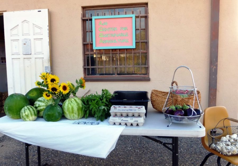 <p>Courtesy of Ajo Center for Sustainable Agriculture</p><p>Fresh produce at the Ajo Center for Sustainable Agriculture in Ajo, Ariz. Residents in Ajo are working toward food security by growing their own produce in the town of 4,000.</p>