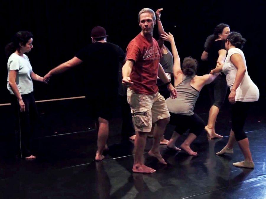 Courtesy of Patrick BaumMembers of the chorus and dance ensemble rehearse for The Migration Project at ZUZI! Theater in the Historic Y on Nov. 7. The Migration Project will have two more performances on Nov. 21 and 22 at the theater at 7:30 p.m.