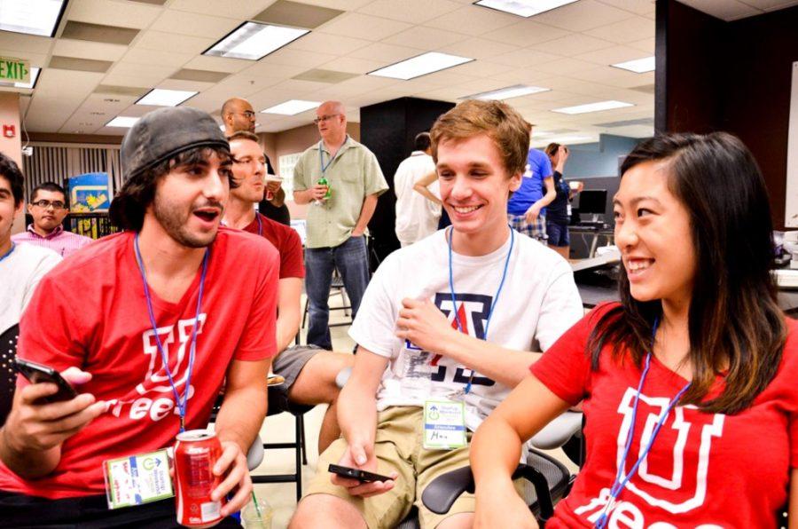Courtesy of Nick MorinUA students participate in Startup Weekend in  September 2014. Startup Weekend comes back to Tucson for a three-day  UA-exclusive event starting Friday in the Science-Engineering Library.