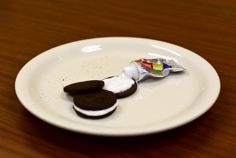A classic April Fools Day prank: replacing the cream of a sandwich cookie with toothpaste. Holiday pranks can vary from something as simple as saran wrapping a toilet seat to as major as a news station telling listeners theyd have to pay a toll upon entering freeway ramps.