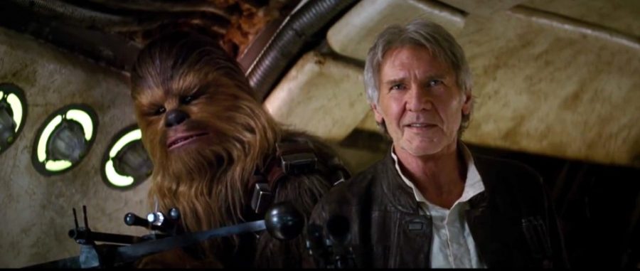 Lucasfilm Chewbacca and Han Solo in the trailer for Star Wars: The Force Awakens. The trailer premiered Thursday and already has more than 40 million views on YouTube.