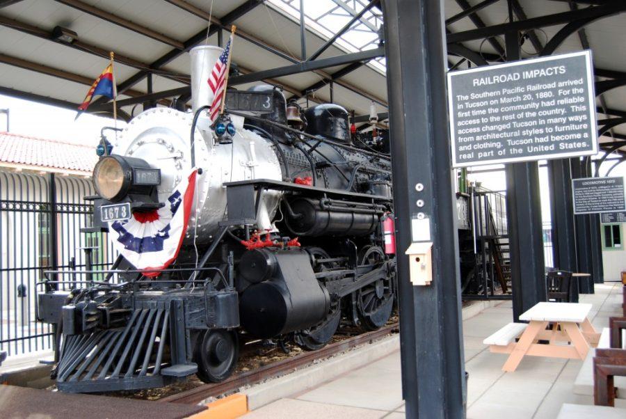 A+locomotive+stands+outside+the+Southern+Arizona+Transportation+Museum+on+Thursday%2C+Aug.+27.