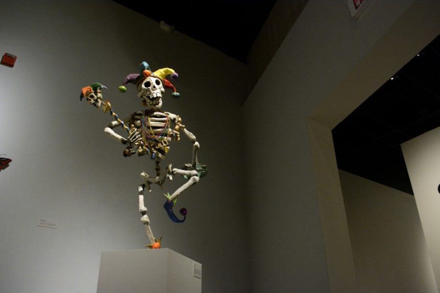 Tucsons Museum of Art display of Hank Tusinski’s Dia de los Muertos-inspired exhibit, “Banda Calaca.