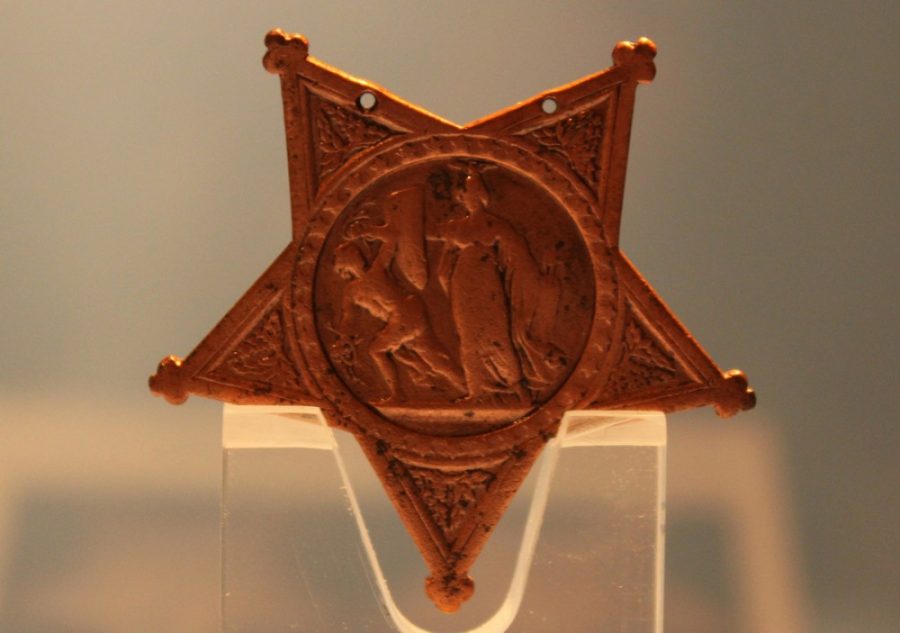 Courtesy of Arizona Historical SocietyA Medal of Honor featured in the exhibit.