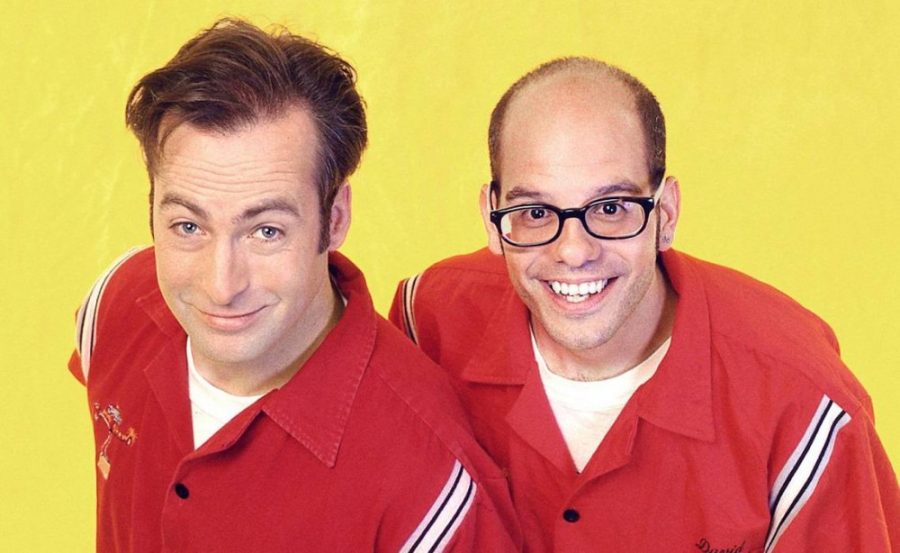 Bob+Odenkirk+and+David+Cross+are+the+comedic+duo+of+W%2F+Bob+and+David.+Though+theyve+become+popular+on+shows+like+Arrested+Development+and+Breaking+Bad%2C+the+two+got+their+start+on+the+1990s+HBO+show+Mr.+Show+with+Bob+and+David.