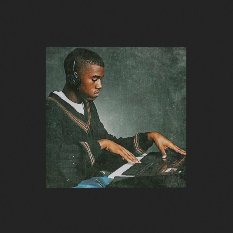 Artwork for the single Real Friends/No More Parties in LA (feat. Kendrick Lamar) by Kanye West. 