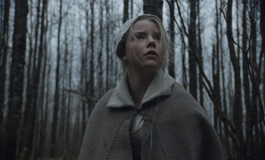 Still of Anya Taylor-Joy in The Witch. Taylor-Joy plays Thomasin, the teenage daughter of a 1600s Puritan family that has garnered the unfortunate attention of a woodland witch.
