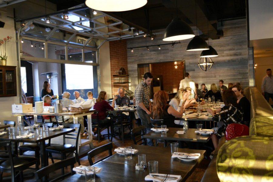 Guests enjoy an early dinner at Commoner & Co. in northeast Tucson on Wednesday night. Commoner & Co. is located at 6960 E. Sunrise Dr.
