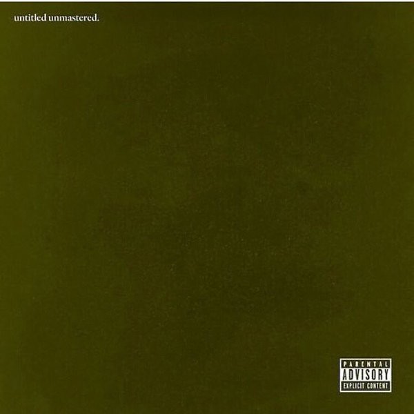Album cover for Kendrick Lamars latest album Untitled Unmastered. Lamar surprised his fans with the album of previously unreleased tracks on March 3rd.